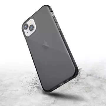 Raptic Clear Case for iPhone 14 armored cover gray