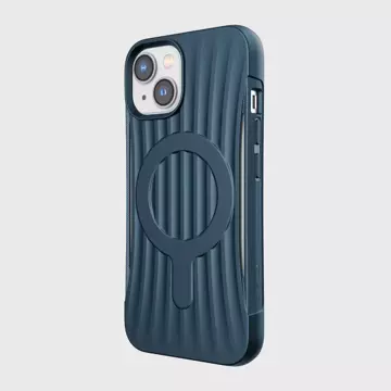 Raptic Clutch Built Case for iPhone 14 with MagSafe back cover blue