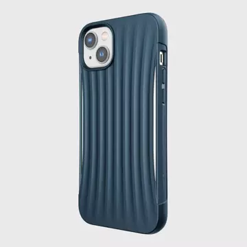 Raptic Clutch Case for iPhone 14 Plus with blue back cover