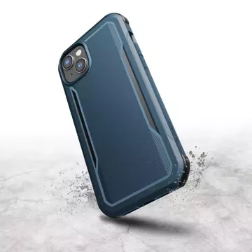 Raptic Fort Case for iPhone 14 with MagSafe blue armored case