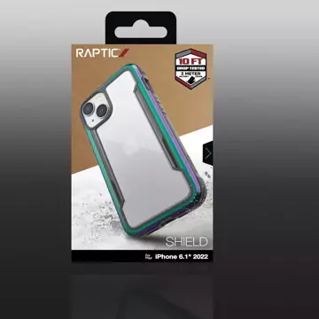 Raptic X-Doria Shield Case iPhone 14 Armored Cover Opal