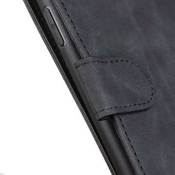 Realme GT Neo 3 Global Alogy Magnetic Leather Flip Wallet Case Black