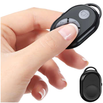 Remote controller Bluetooth remote control for phone control, taking photos, recordings, scrolling Alogy Black