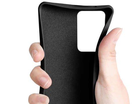 Ring Ultra Slim Alogy Silicone Case for Samsung Galaxy S20 Ultra Black