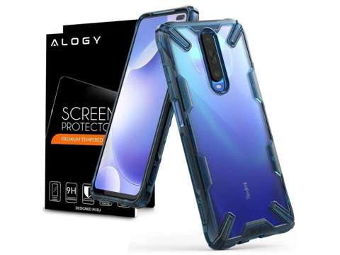 Ringke Fusion X Case for Xiaomi Redmi K30/ Poco X2 Space Blue Glass Alogy