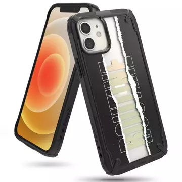 Ringke Fusion X Design Armor Case iPhone 12 mini black (Routine) (XDAP0020)