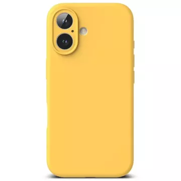 Ringke MagSafe Magnetic Silicone Case for iPhone 16 Yellow