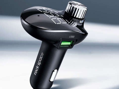 Rock Space B302 Car Charger FM Transmitter MP3 Bluetooth