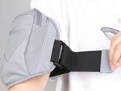 Rock sachet sports armband for running armband Gray