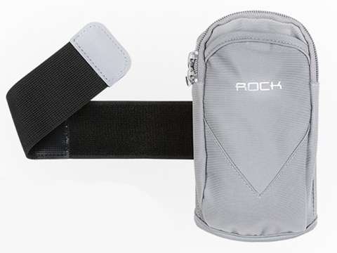 Rock sachet sports armband for running armband Gray