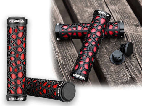 RockBros 2017-14ARD Handlebar Grips Red