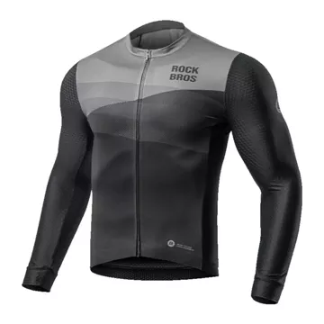 Rockbros 15120009003 Long Sleeve Cycling Jersey Spring/Summer L - Black