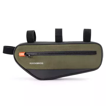 Rockbros 30120079001 bike frame bag 1.7 l - green-black