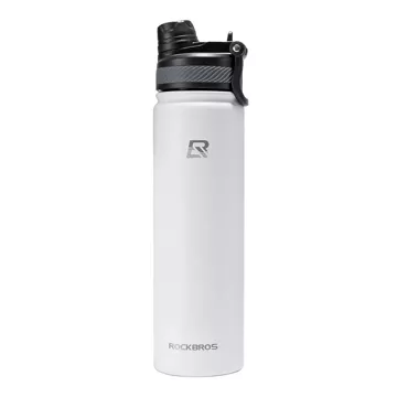 Rockbros 35210029006 Thermo Bottle for Bike Drinks 620 ml - White