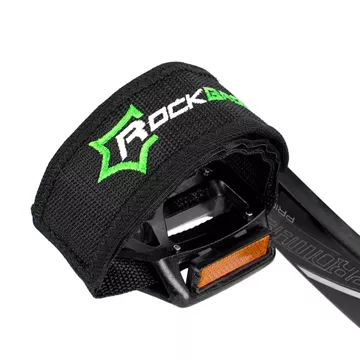 Rockbros GZT1001 bicycle pedal straps - black