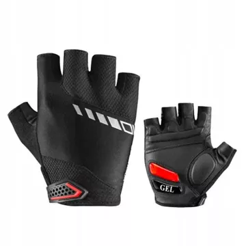 Rockbros S143-BK L cycling gloves with gel inserts - black