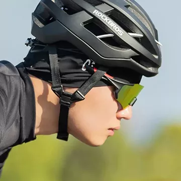 Rockbros YPP037 Cycling Cap with Glasses Cutouts - Black