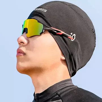 Rockbros YPP037 Cycling Cap with Glasses Cutouts - Black