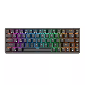 Royal Kludge RK837 RGB mechanical keyboard, Brown switch (black)