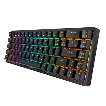 Royal Kludge RK837 RGB mechanical keyboard, Brown switch (black)