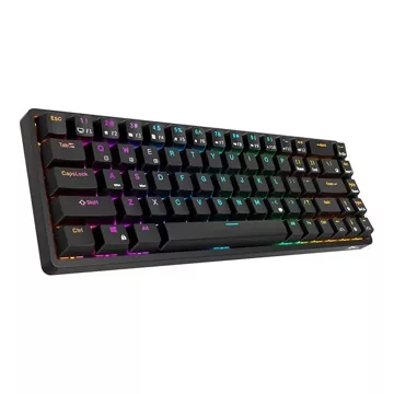 Royal Kludge RK837 RGB mechanical keyboard, Brown switch (black)