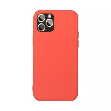 SILICONE case for Apple iPhone 15 Plus, peach