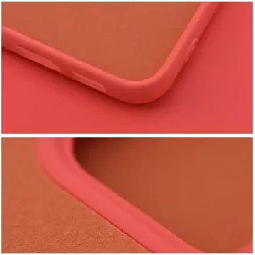 SILICONE case for Apple iPhone 15 Plus, peach