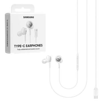 Samsung AKG by Haraman Earbuds EO-IC100BWEGEU USB-C Type C White