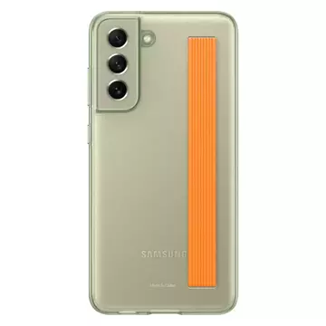 Samsung Clear Strap Cover for Samsung Galaxy S21 FE olive (EF-XG990CME)