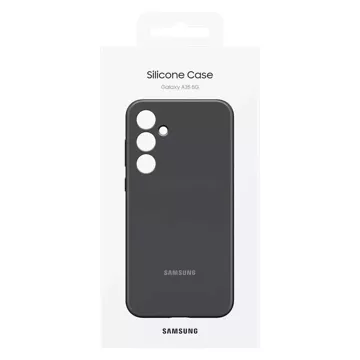 Samsung Silicone Case EF-PA356TBEGWW for Samsung Galaxy A35 - black