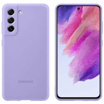 Samsung Silicone Cover Case for Samsung Galaxy S21 FE Lavender