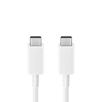 Samsung cable USB-C - USB-C 5A 480Mbps 1.8m white (EP-DX510JWEGEU)