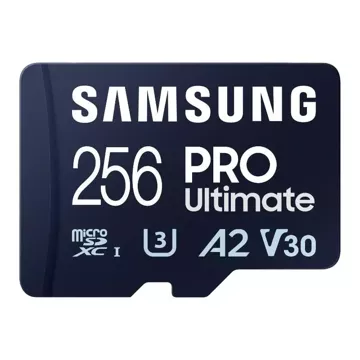 Samsung microSDXC PRO Ultimate 256GB 200/130MB/s UHS-I/U3 Memory Card (MB-MY256SB/WW)