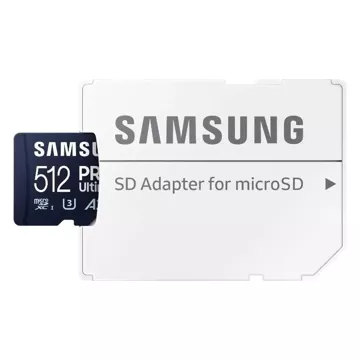 Samsung microSDXC PRO Ultimate 512GB 200MB/s UHS-I/U3 memory card (MB-MY512SA/WW)