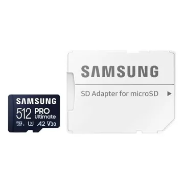 Samsung microSDXC PRO Ultimate 512GB 200MB/s UHS-I/U3 memory card (MB-MY512SA/WW)