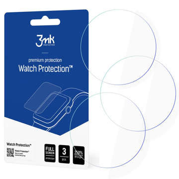 Screen protector x3 3mk Watch Protection for Garmin Quatix 7X