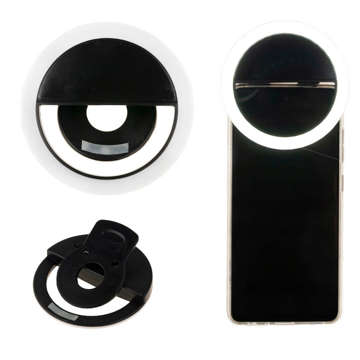 Selfie Ring LED Lamp Black