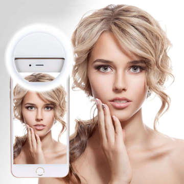 Selfie Ring LED Lamp White