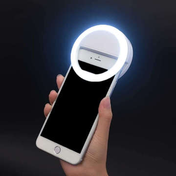 Selfie Ring LED Lamp White