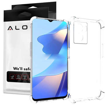 ShockProof Alogy Armor Case for Oppo A57 5G 2022 Clear Glass