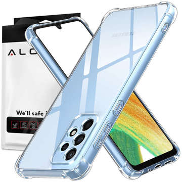 ShockProof Alogy Case for Samsung Galaxy A23 5G Clear Glass