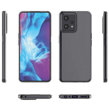 Silicone Case Alogy case for Realme 9 Pro transparent Glass