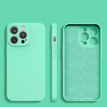 Silicone Case for Samsung Galaxy A14/A14 5G silicone cover mint green