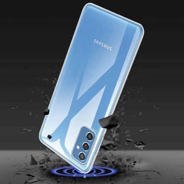 Silicone case cover case for Samsung Galaxy M52 5G transparent