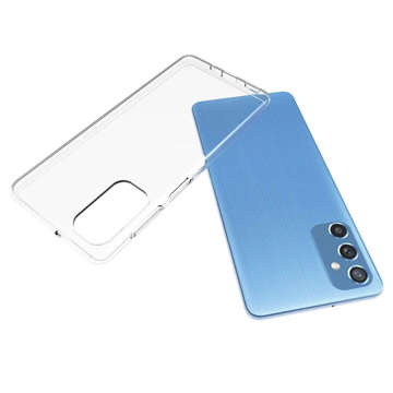 Silicone case cover case for Samsung Galaxy M52 5G transparent