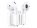 Silicone holder strap clip for Apple Airpods White