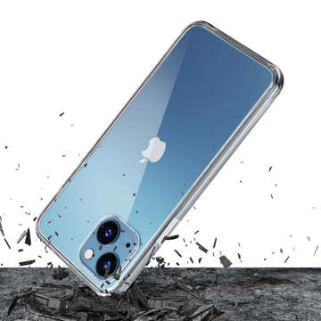 Silicone protective case for Apple iPhone 14 Plus 3mk Clear Case TPU