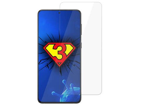 Silver Protection 3mk 7H full screen antivirus film for Galaxy S21