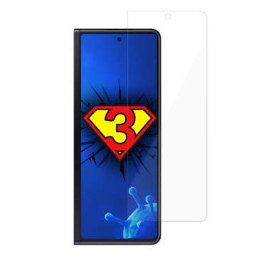 Silver Protection 3mk 7H full screen antivirus film for Galaxy Z Fold 3 5G