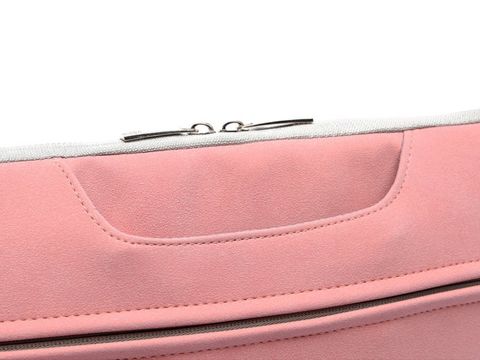 Sleeve Case JIQUANMEI Laptop Bag 15.6" for MacBook Air/ Pro Pink